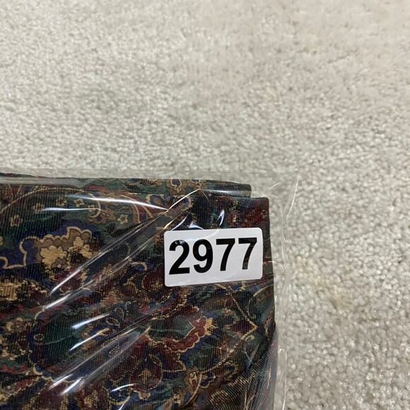 Wah Maker Vest Mens XL Burgundy Jacquard Western Frontier Dress Waistcoat - Picture 8 of 8